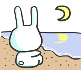 Glib rabbit sticker #4406669