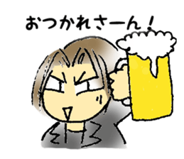 V Guitar player sticker #4406762