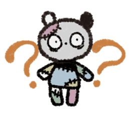 Tattered stuffed sticker #4406813