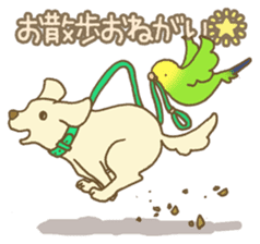 Do me a favor? from Parrots & Birds sticker #4407174