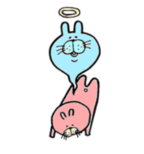 Takeshi of the rabbit sticker #4407294