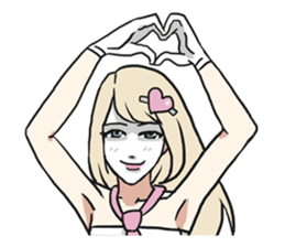 AsB - Silent Girls Vol.2 Colorful Silent sticker #4407832