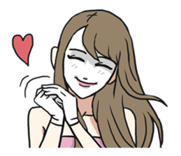 AsB - Silent Girls Vol.2 Colorful Silent sticker #4407835