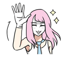 AsB - Silent Girls Vol.2 Colorful Silent sticker #4407836