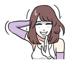 AsB - Silent Girls Vol.2 Colorful Silent sticker #4407839