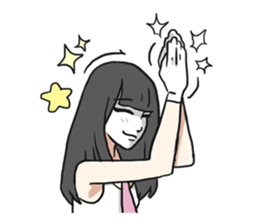 AsB - Silent Girls Vol.2 Colorful Silent sticker #4407840