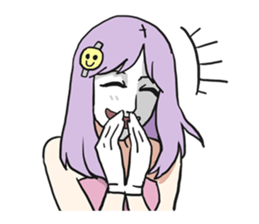 AsB - Silent Girls Vol.2 Colorful Silent sticker #4407842