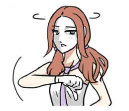 AsB - Silent Girls Vol.2 Colorful Silent sticker #4407846