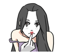 AsB - Silent Girls Vol.2 Colorful Silent sticker #4407847