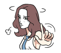 AsB - Silent Girls Vol.2 Colorful Silent sticker #4407849