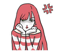 AsB - Silent Girls Vol.2 Colorful Silent sticker #4407852