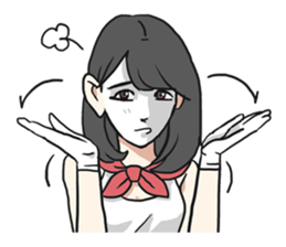 AsB - Silent Girls Vol.2 Colorful Silent sticker #4407855