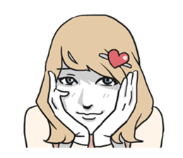 AsB - Silent Girls Vol.2 Colorful Silent sticker #4407856