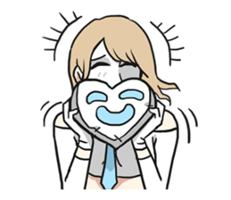 AsB - Silent Girls Vol.2 Colorful Silent sticker #4407857