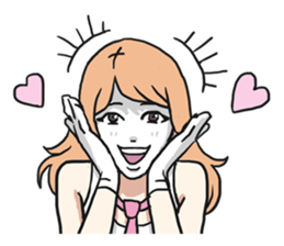 AsB - Silent Girls Vol.2 Colorful Silent sticker #4407858