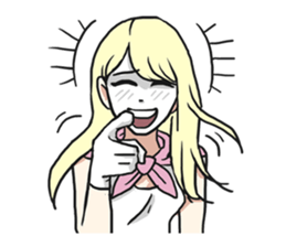 AsB - Silent Girls Vol.2 Colorful Silent sticker #4407859