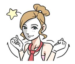 AsB - Silent Girls Vol.2 Colorful Silent sticker #4407866