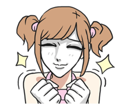 AsB - Silent Girls Vol.2 Colorful Silent sticker #4407867