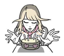 AsB - Silent Girls Vol.2 Colorful Silent sticker #4407870