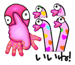 Body Language of Chinanago sticker #4408366