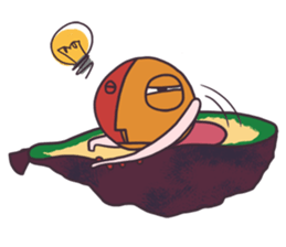 i.e. Avocado sticker #4408473