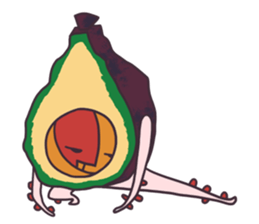 i.e. Avocado sticker #4408476