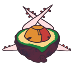 i.e. Avocado sticker #4408478