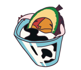 i.e. Avocado sticker #4408484