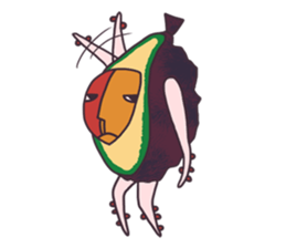 i.e. Avocado sticker #4408488