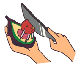 i.e. Avocado sticker #4408489