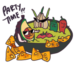 i.e. Avocado sticker #4408497