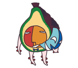 i.e. Avocado sticker #4408498