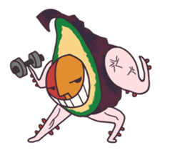 i.e. Avocado sticker #4408508