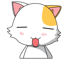 Koneko Eye Red sticker #4408803