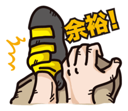 Hello  Bouldering sticker #4409044