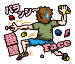Hello  Bouldering sticker #4409057