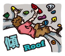Hello  Bouldering sticker #4409058