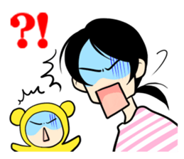 Childcare diary of Naomi mom sticker #4409088