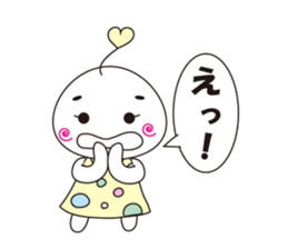 marshmallow-chan sticker #4409915