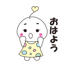 marshmallow-chan sticker #4409918