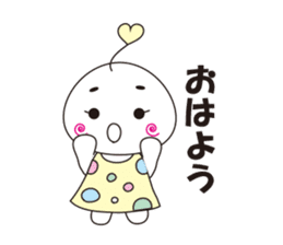 marshmallow-chan sticker #4409918
