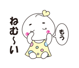 marshmallow-chan sticker #4409919