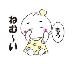marshmallow-chan sticker #4409919