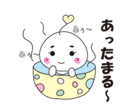 marshmallow-chan sticker #4409921