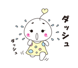 marshmallow-chan sticker #4409927