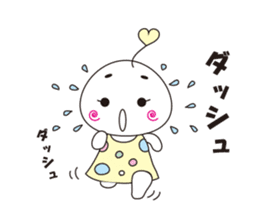 marshmallow-chan sticker #4409927