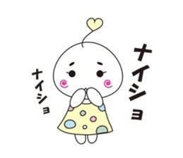 marshmallow-chan sticker #4409930