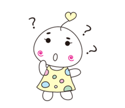 marshmallow-chan sticker #4409932