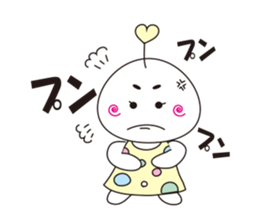 marshmallow-chan sticker #4409935