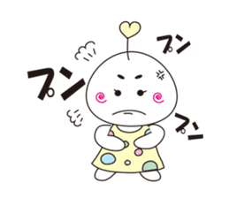marshmallow-chan sticker #4409935